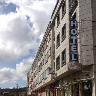 Albergue O Cruceiro Кальдас-де-Рейес Экстерьер фото